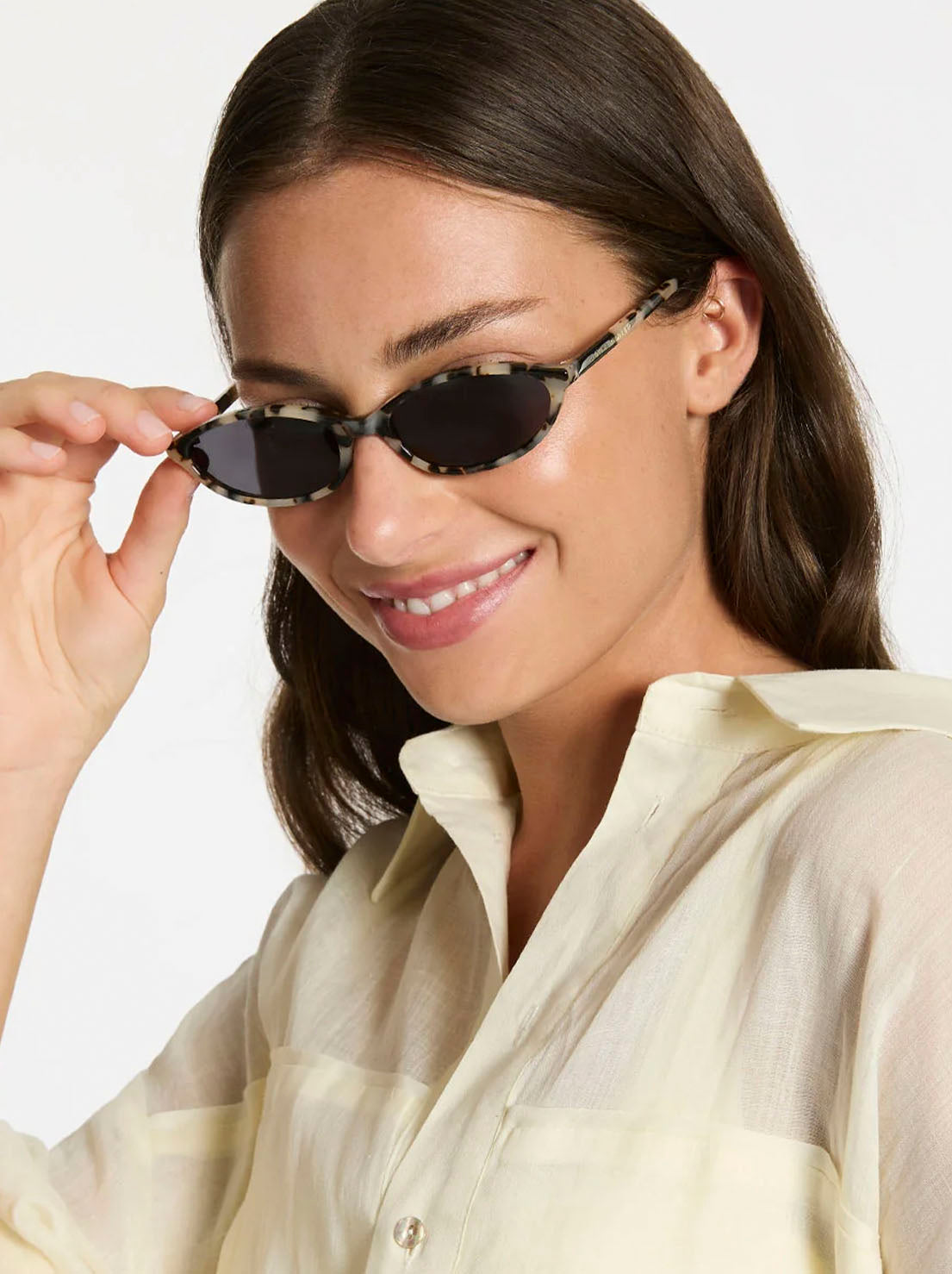 Status Anxiety - Apex Sunglasses - White Tort/Gold