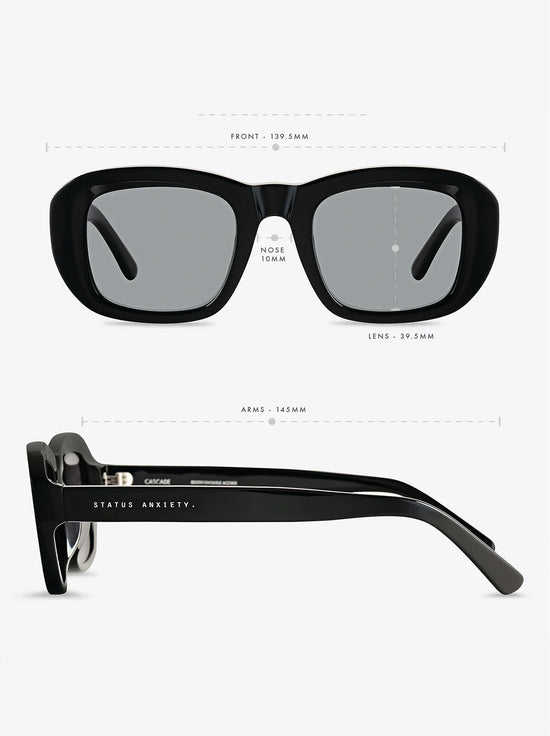 Status Anxiety - Cascade Sunglasses - Black