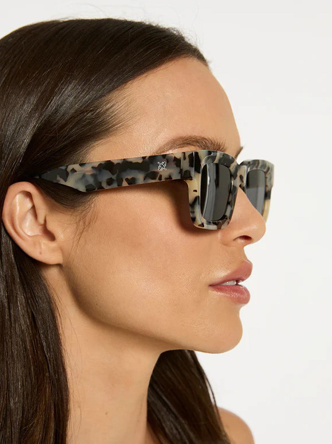 Status Anxiety - Disorient Sunglasses - White Tort