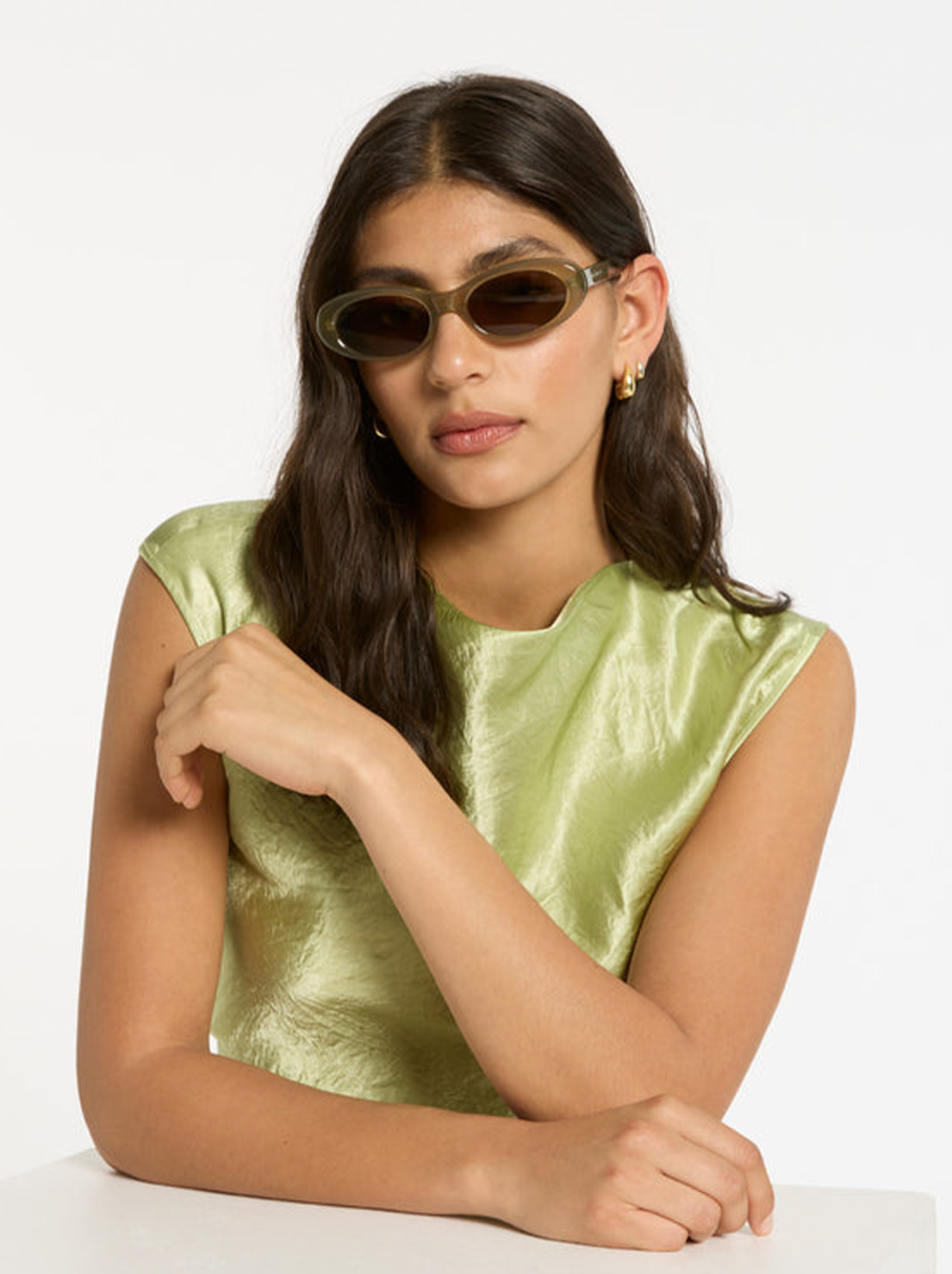 Status Anxiety - Dopamine Sunglasses - Pear