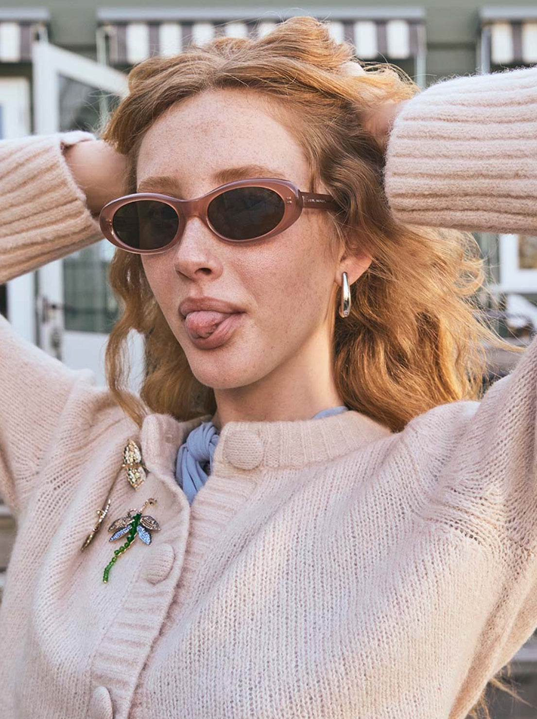 Status Anxiety - Dopamine Sunglasses - Rose