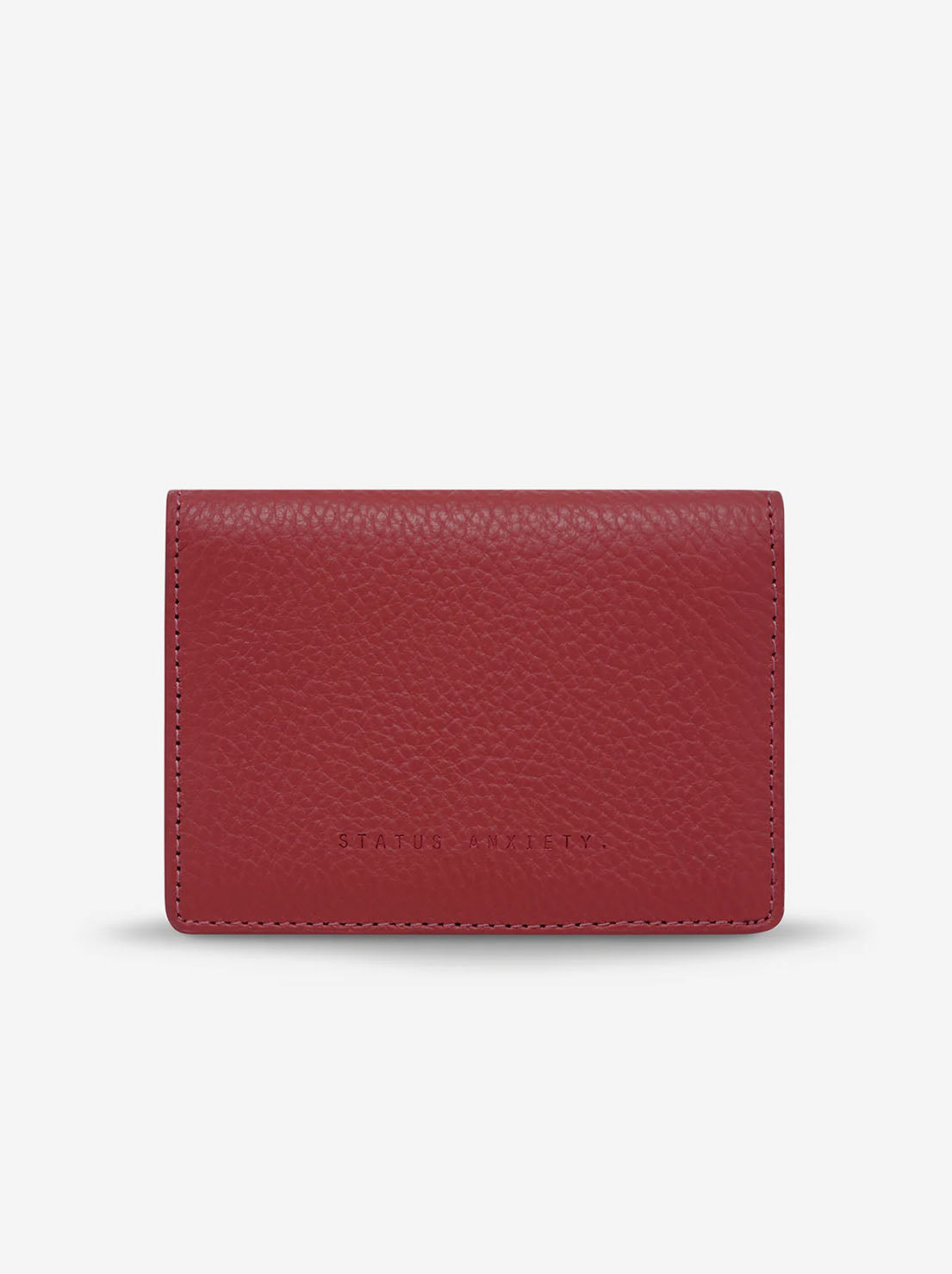 Status Anxiety - Easy Does it Wallet - Rouge