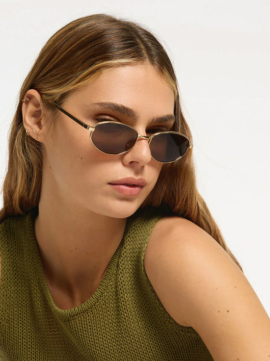 Status Anxiety - Enigma Sunglasses - Gold