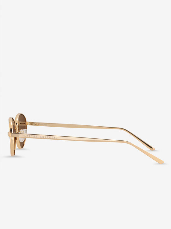 Status Anxiety - Enigma Sunglasses - Gold