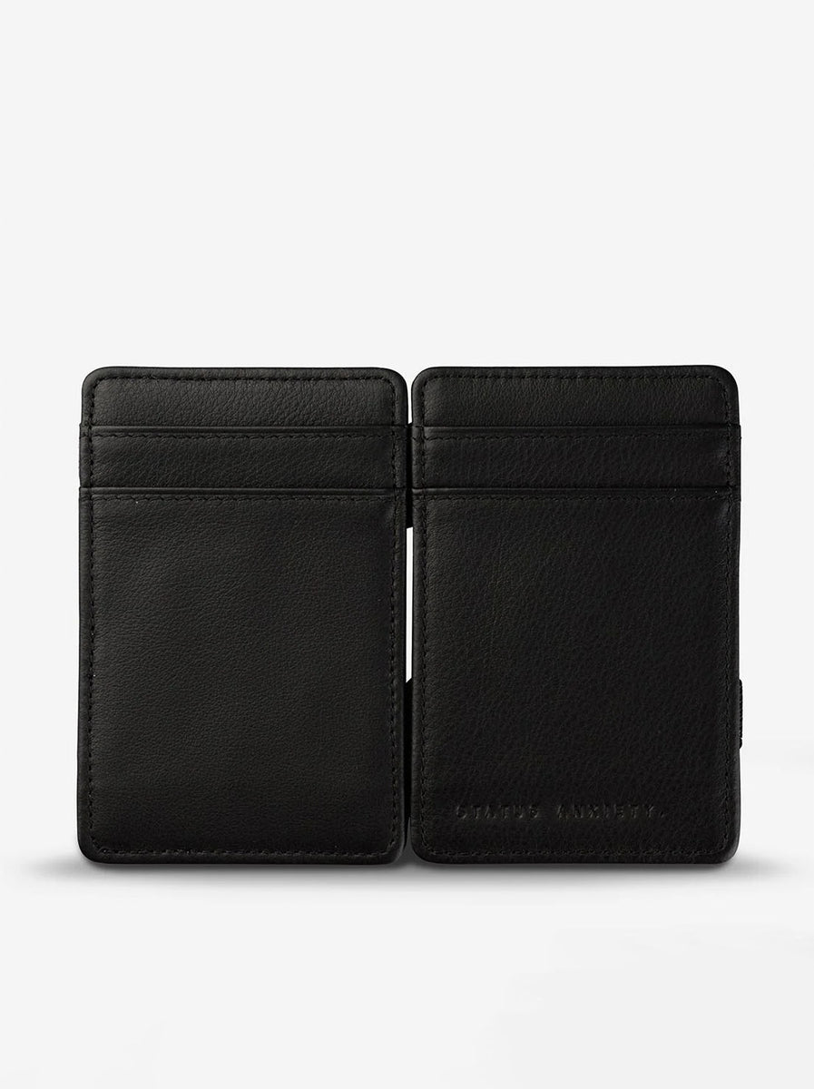 Status Anxiety - Flip Wallet - Black – Abicus