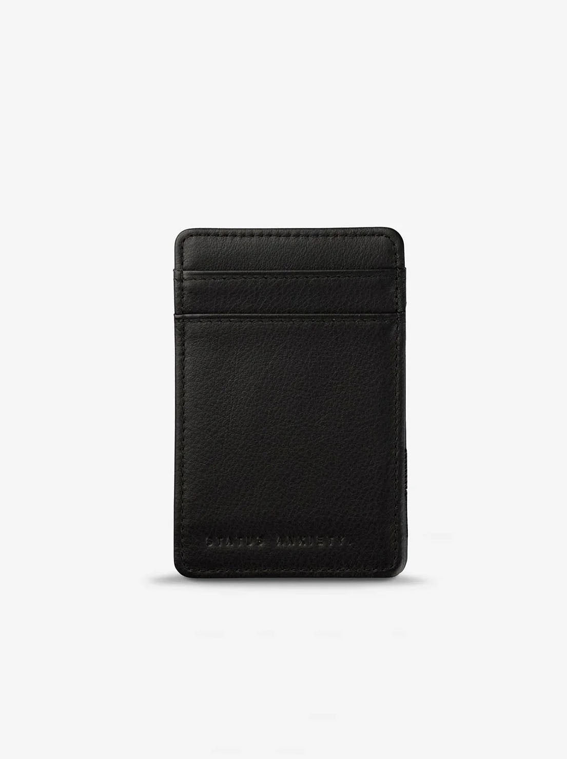 Status Anxiety - Flip Wallet - Black