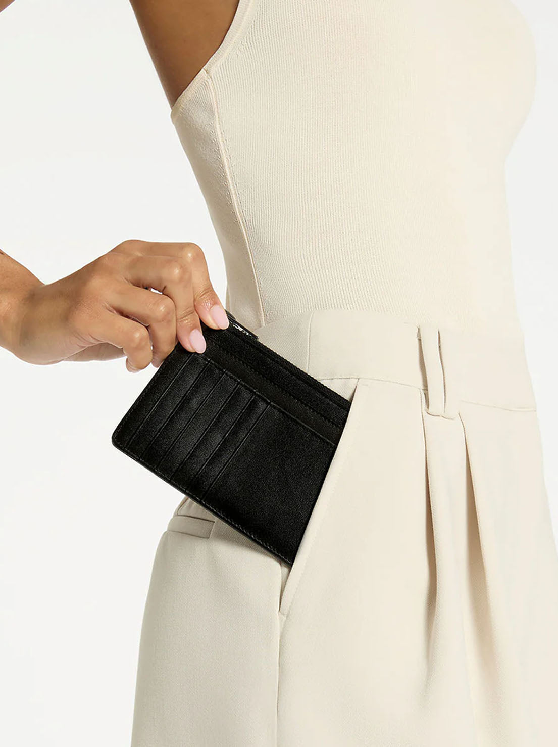 Status Anxiety - Gone Again Wallet - Black Nappa