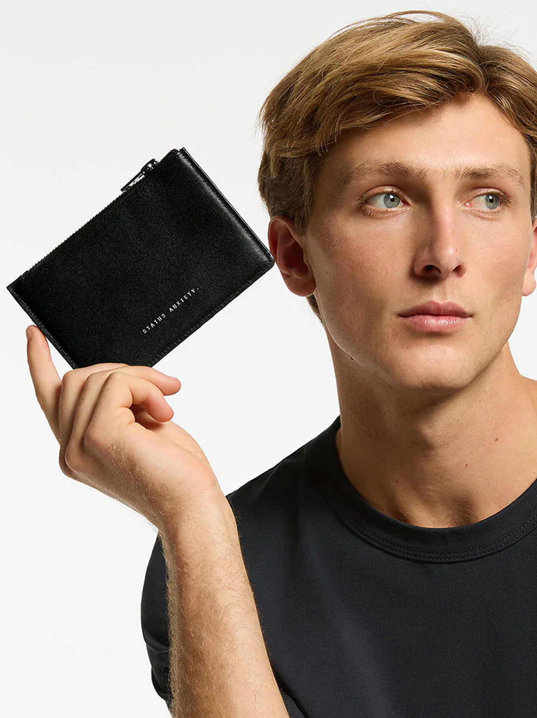 Status Anxiety - Gone Again Wallet - Black Nappa