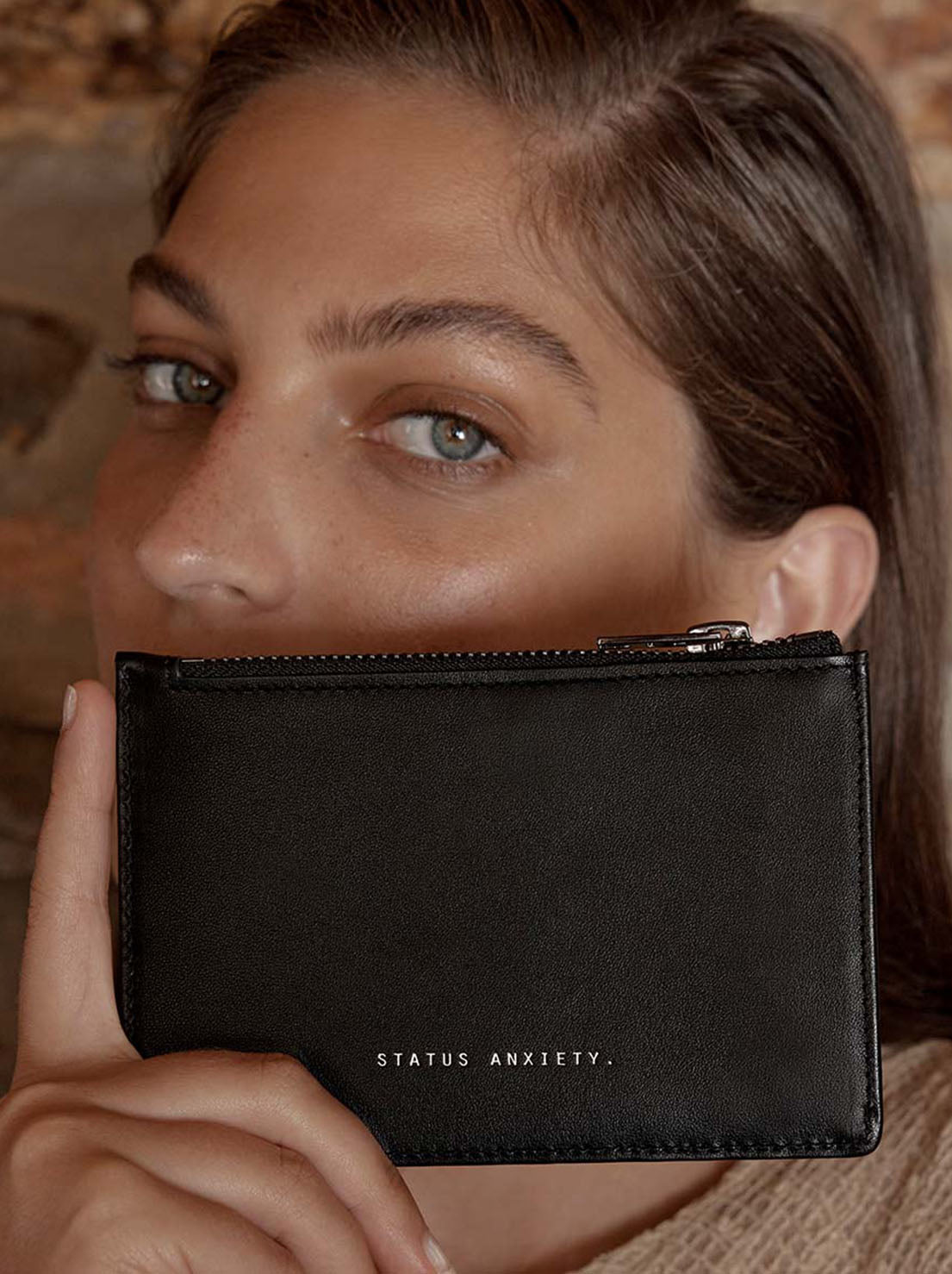 Status Anxiety - Gone Again Wallet - Black Nappa