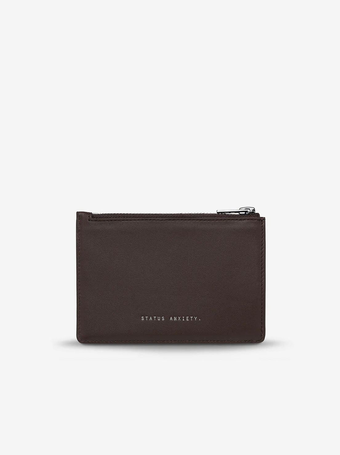 Status Anxiety - Gone Again Wallet - Cocoa Nappa