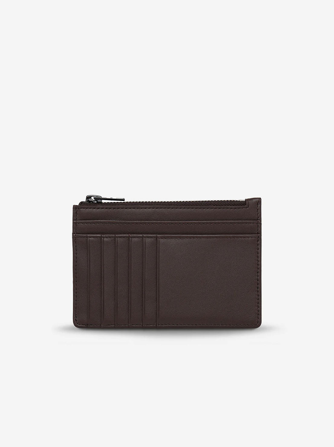 Status Anxiety - Gone Again Wallet - Cocoa Nappa