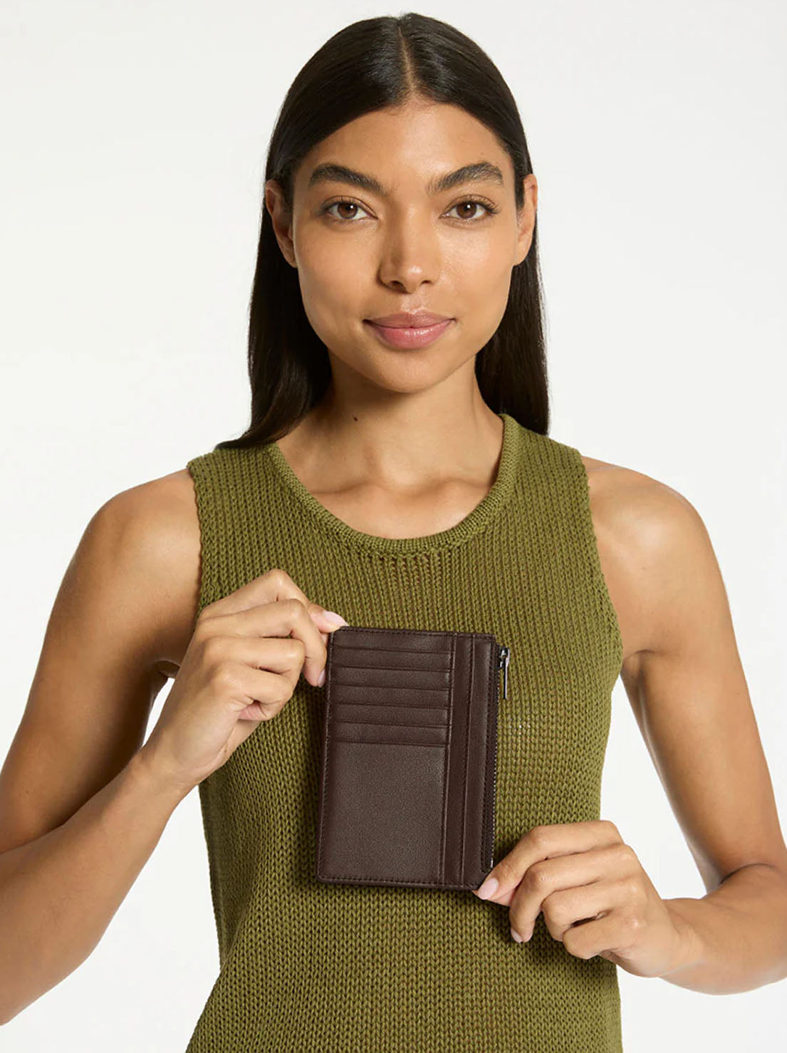 Status Anxiety - Gone Again Wallet - Cocoa Nappa
