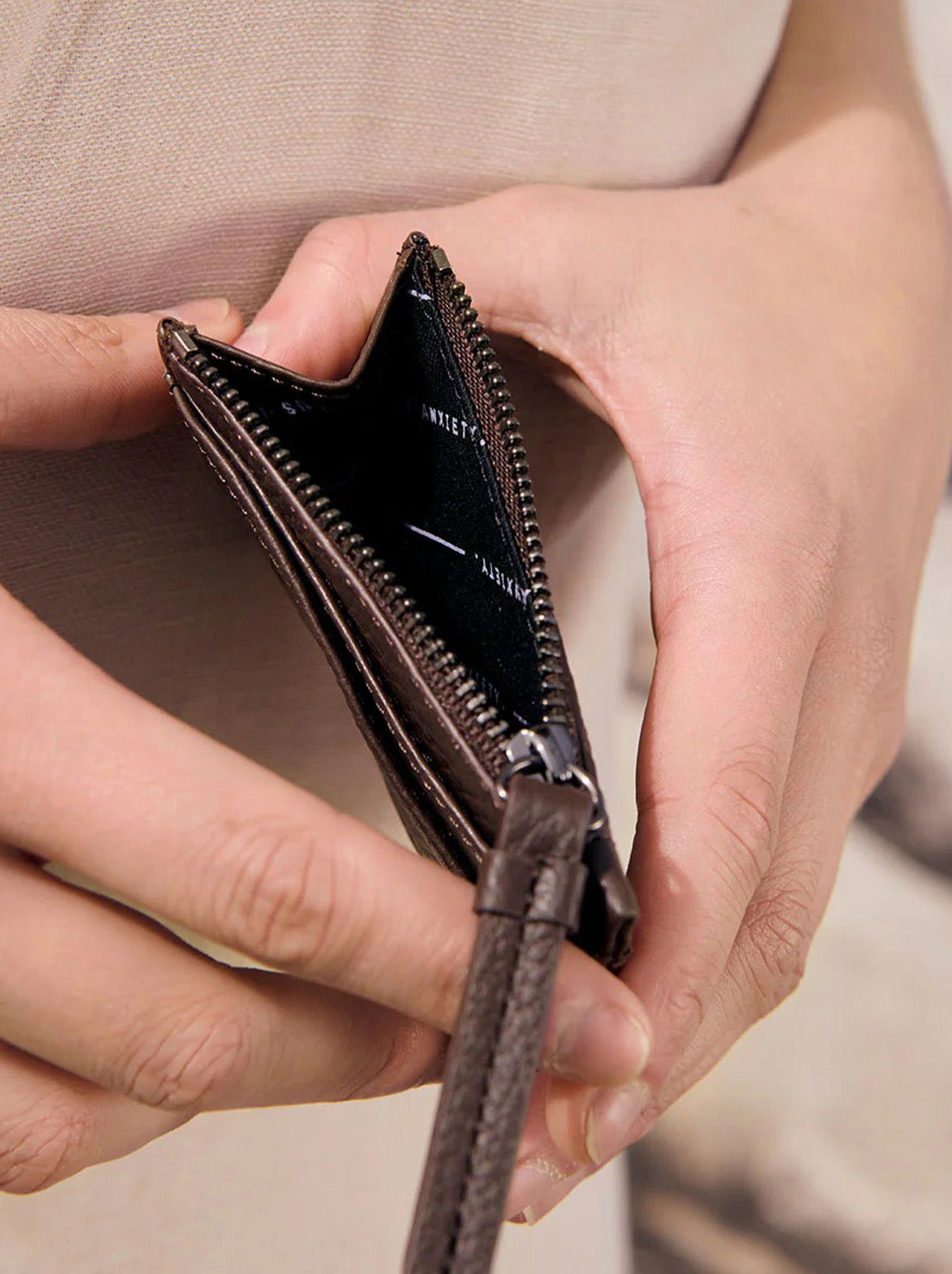 Status Anxiety - Hearts Still Beating Wallet - Cocoa