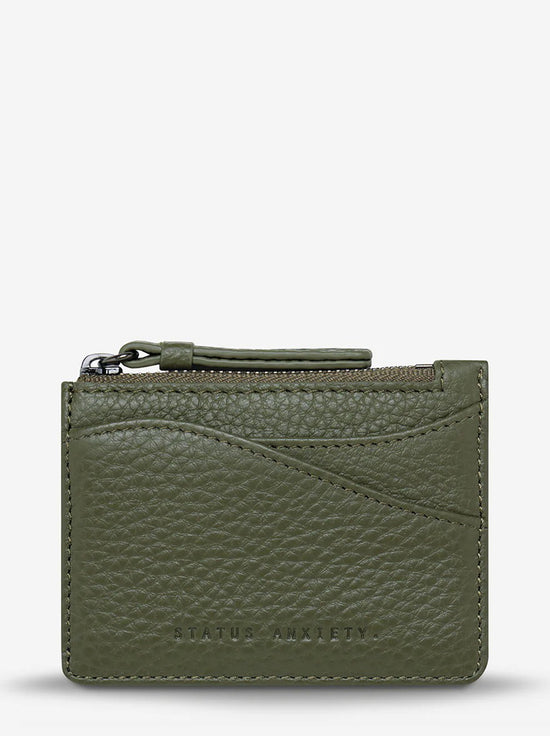 Status Anxiety - Hearts Still Beating Wallet - Khaki
