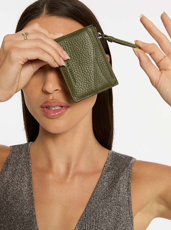 Status Anxiety - Hearts Still Beating Wallet - Khaki
