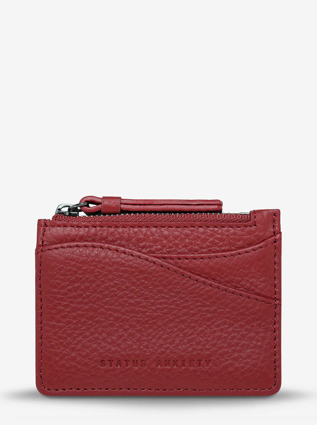 Status Anxiety - Hearts Still Beating Wallet - Rouge