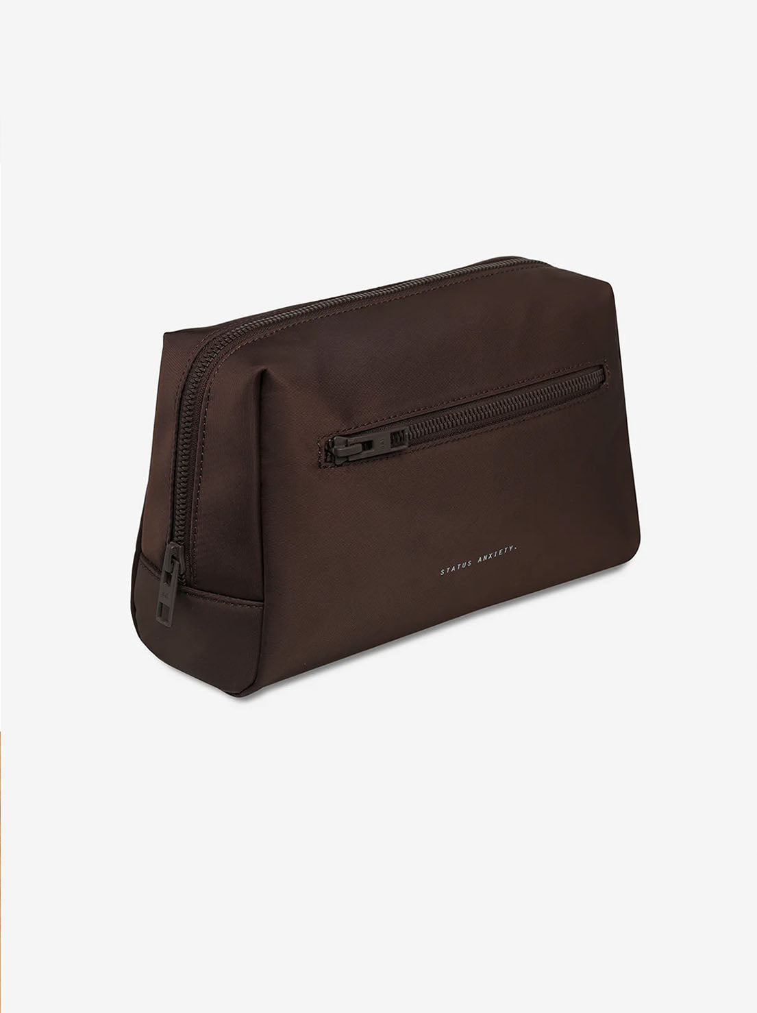 Status Anxiety - Hunter Recycled Toiletry Bag Medium - Truffle