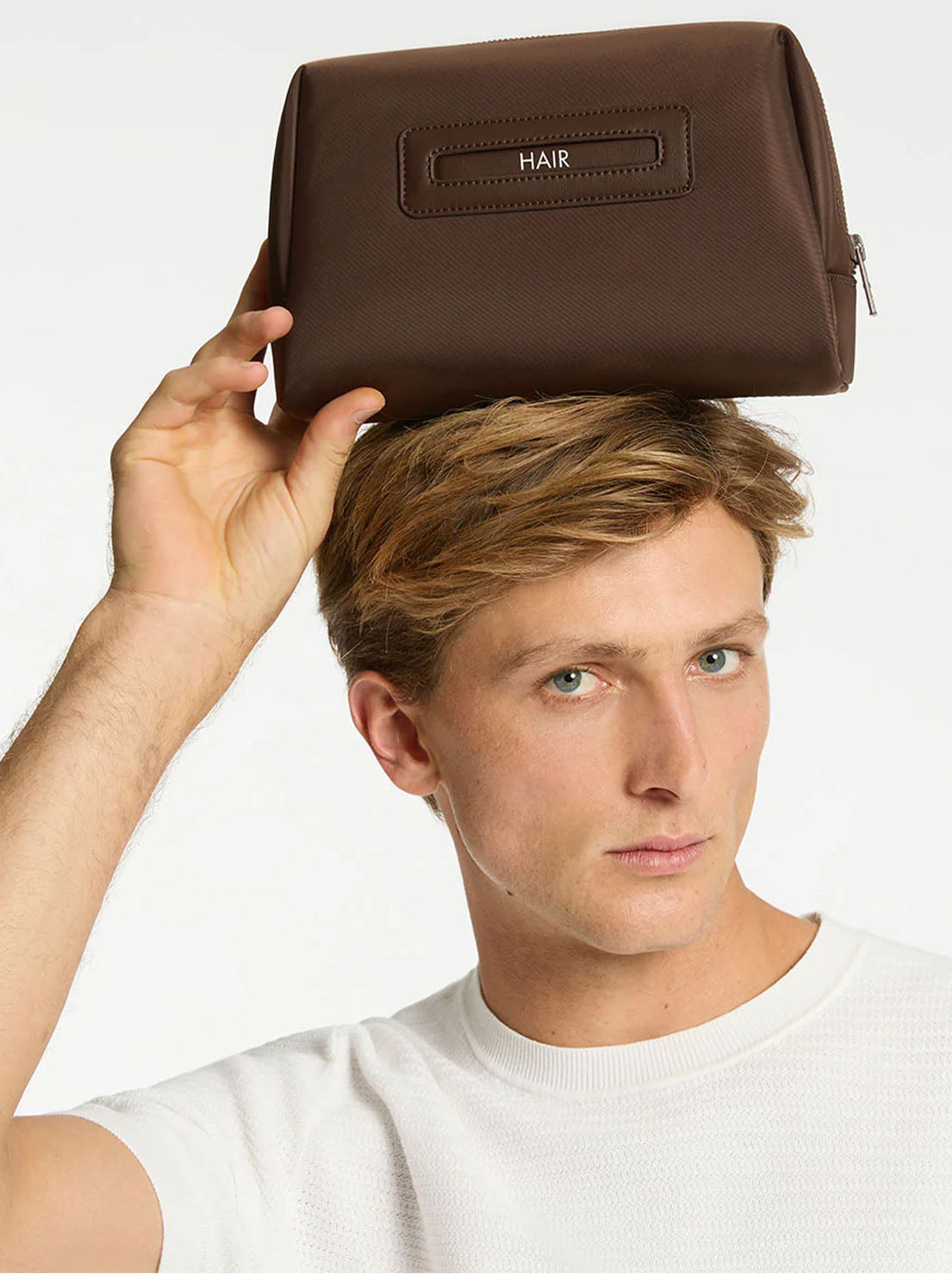 Status Anxiety - Hunter Recycled Toiletry Bag Medium - Truffle