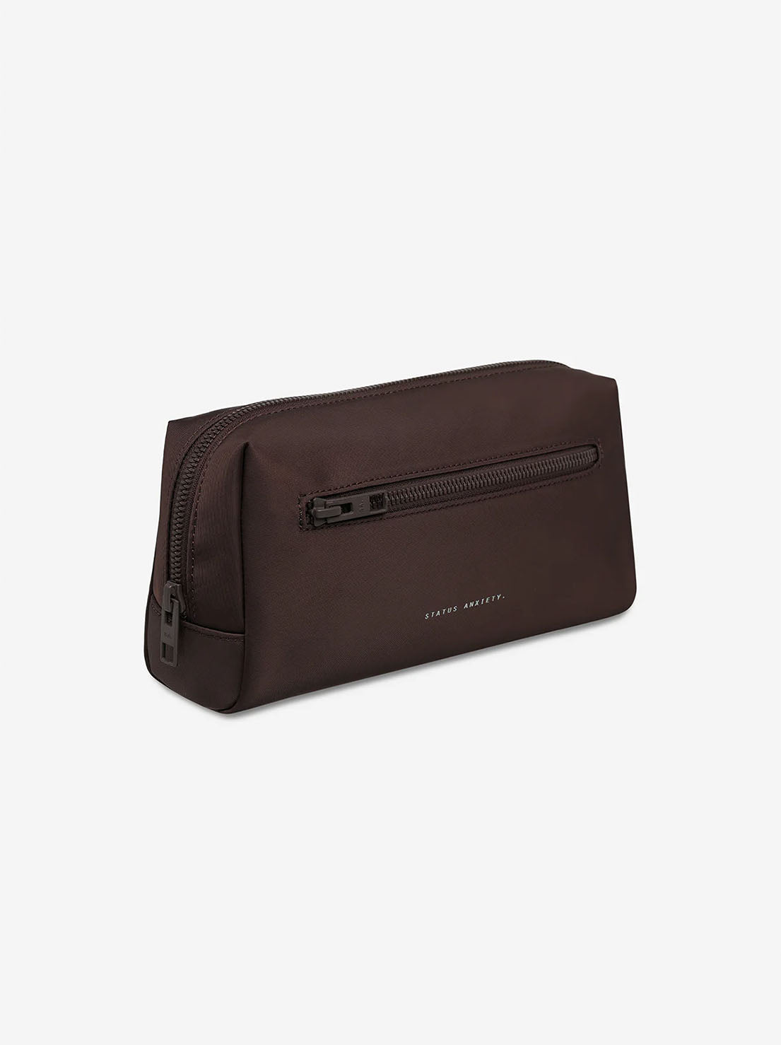 Status Anxiety - Hunter Recycled Toiletry Bag Small - Truffle