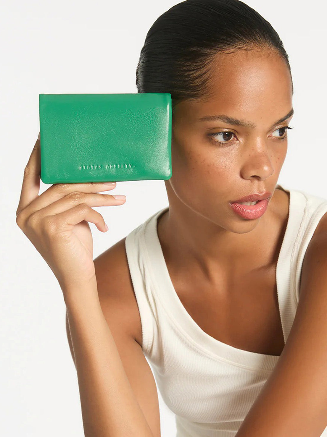 Status Anxiety - Is Now Better Wallet - Emerald