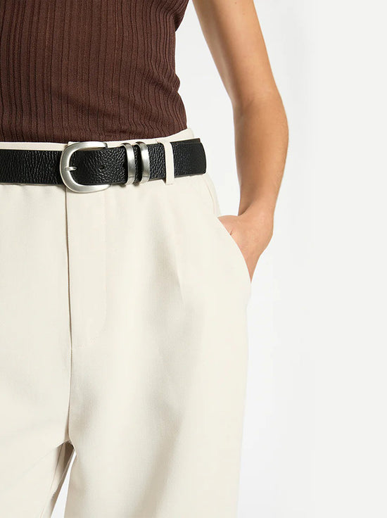 Status Anxiety - Let It Be Belt - Black/Silver