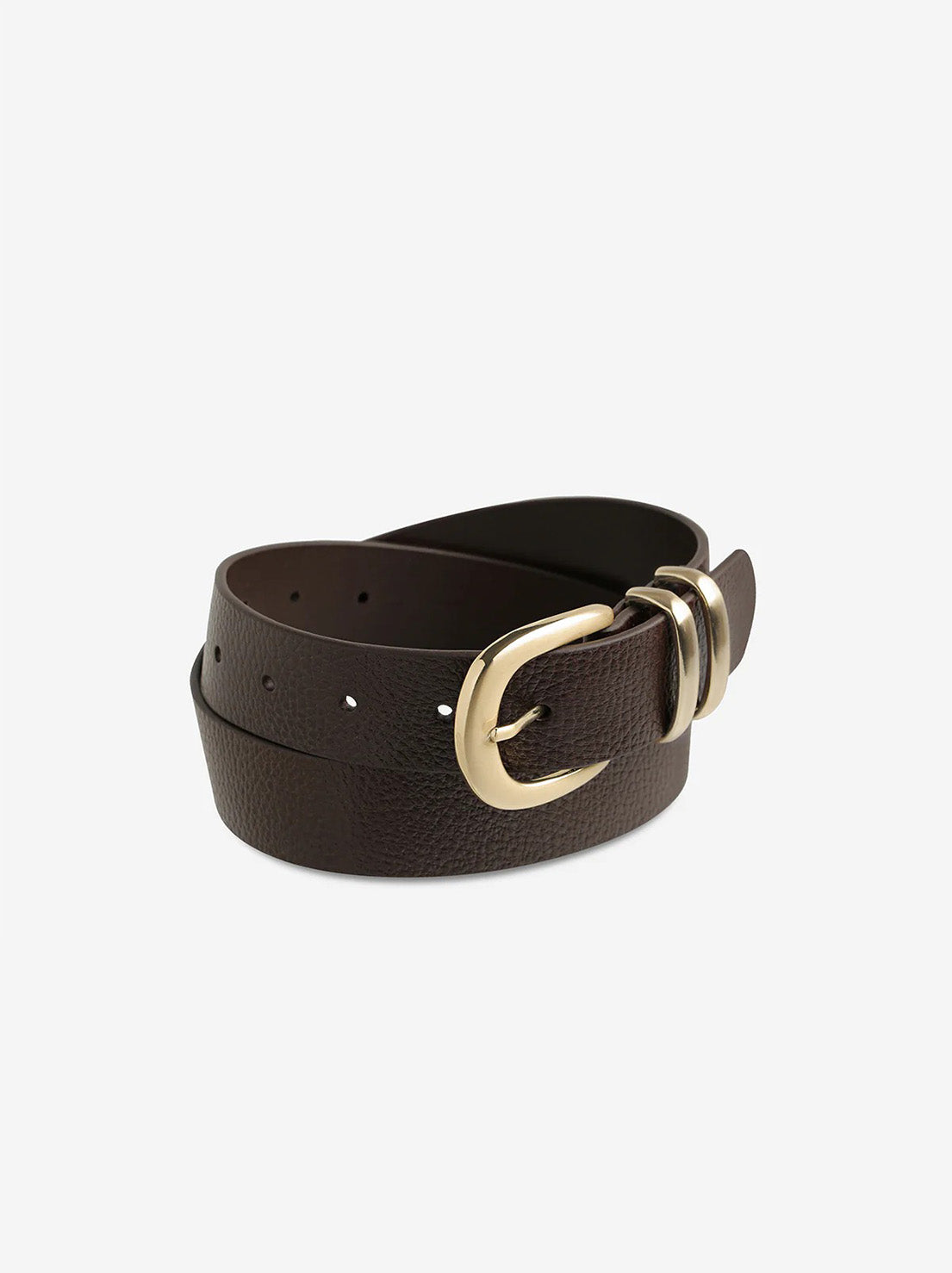 Status Anxiety - Let It Be Belt - Choc/Gold