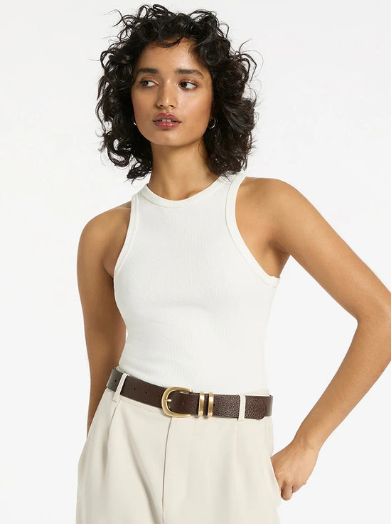 Status Anxiety - Let It Be Belt - Choc/Gold