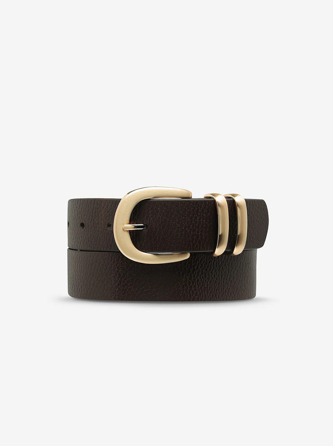 Status Anxiety - Let It Be Belt - Choc/Gold