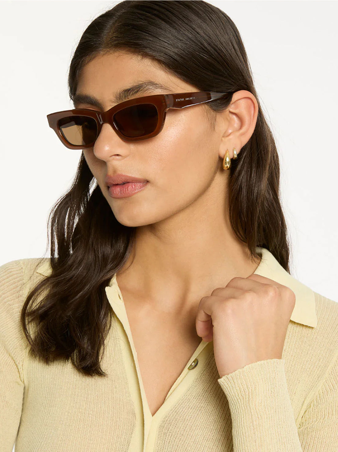 Status Anxiety - Levity Sunglasses - Brown