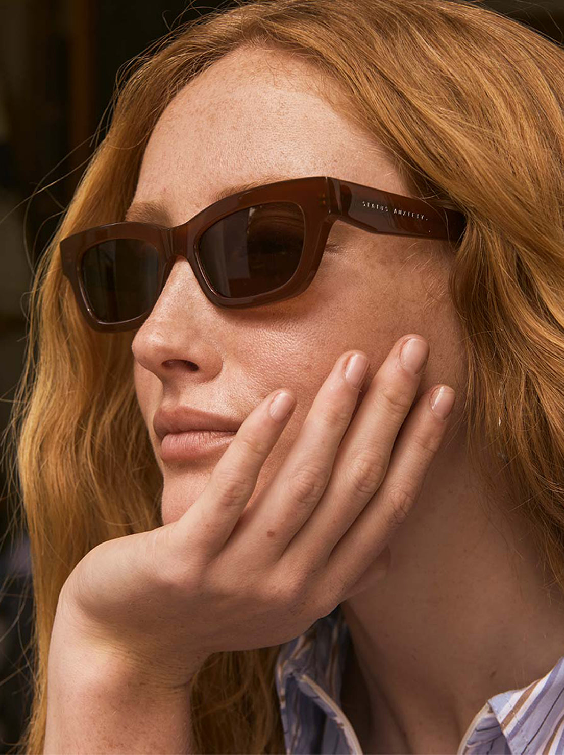 Status Anxiety - Levity Sunglasses - Brown