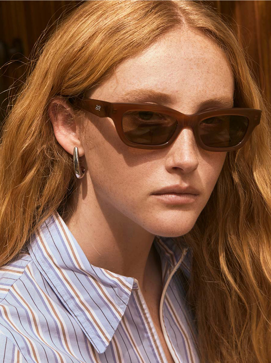 Status Anxiety - Levity Sunglasses - Brown