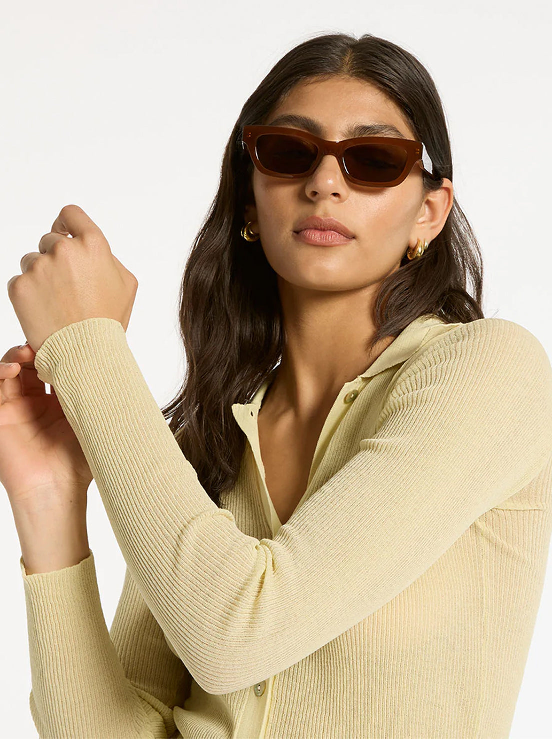 Status Anxiety - Levity Sunglasses - Brown