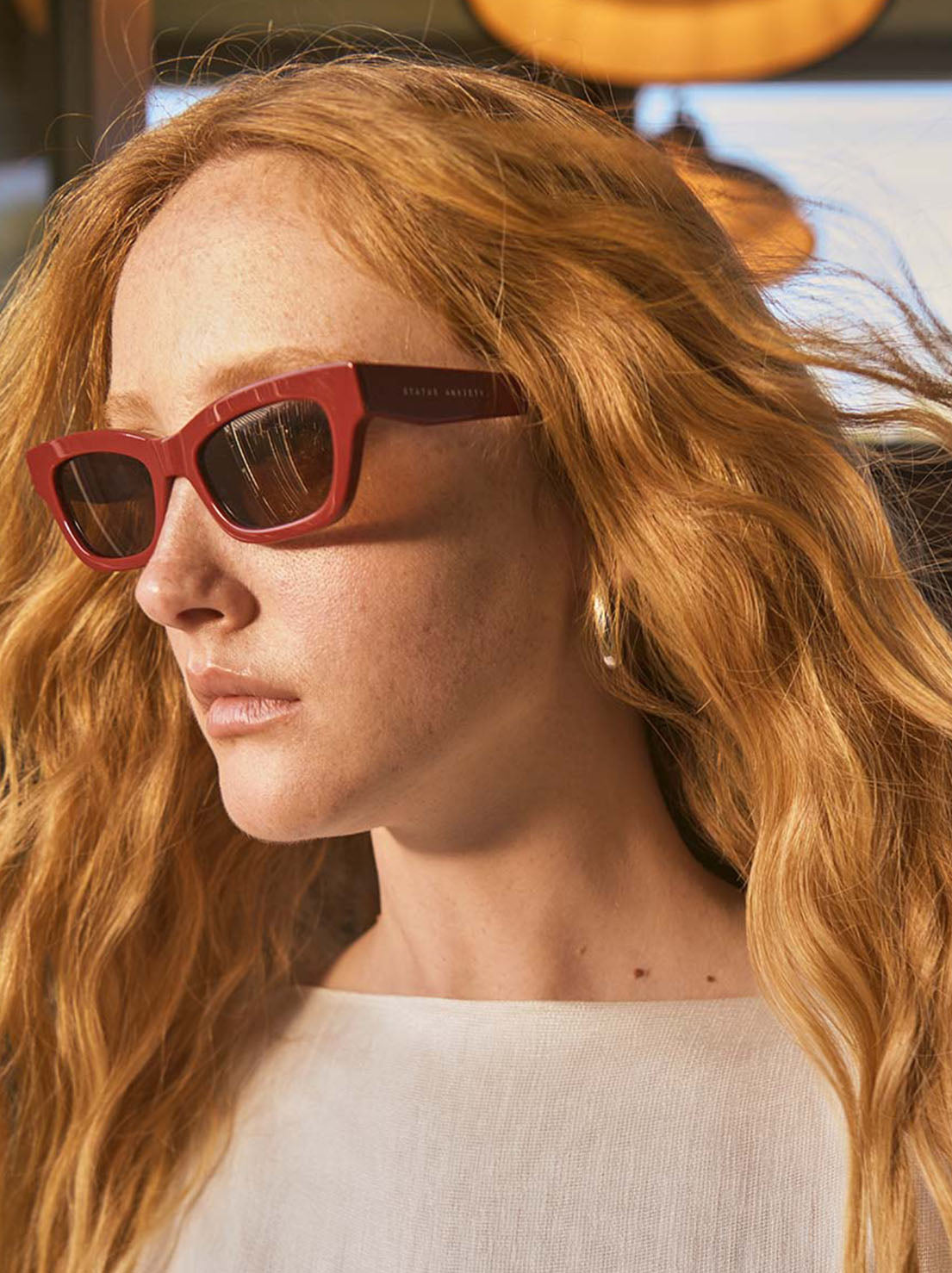Status Anxiety - Levity Sunglasses - Cherry