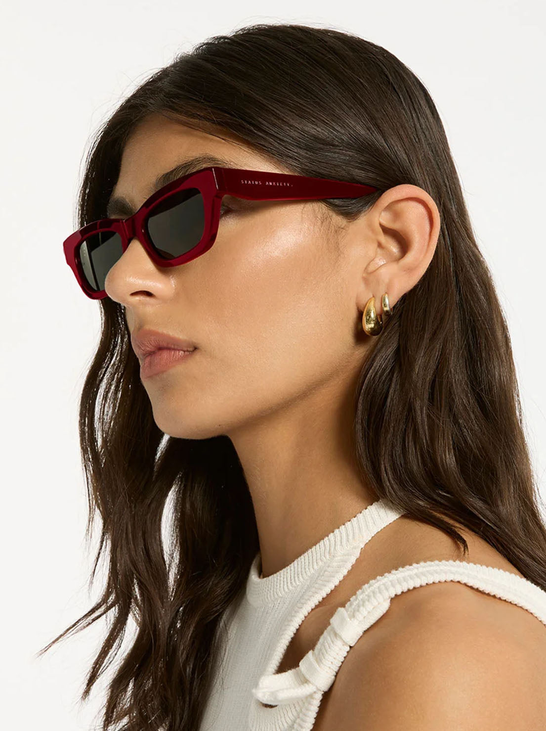 Status Anxiety - Levity Sunglasses - Cherry