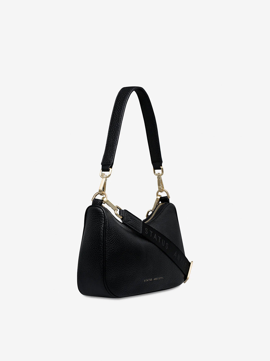 Status Anxiety - Look Both Ways Bag - Black/Brushed Gold