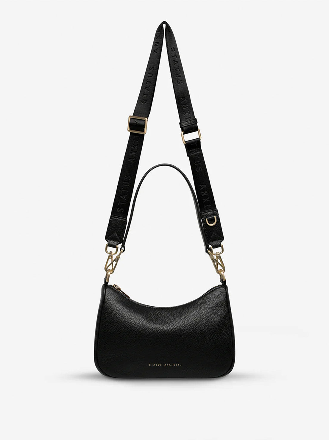 Status Anxiety - Look Both Ways Bag - Black/Brushed Gold
