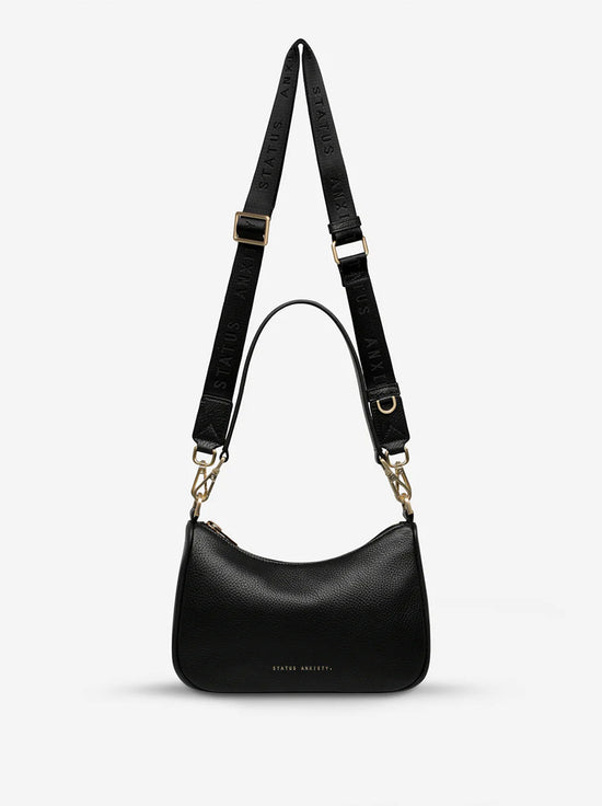 Status Anxiety - Look Both Ways Bag - Black/Brushed Gold