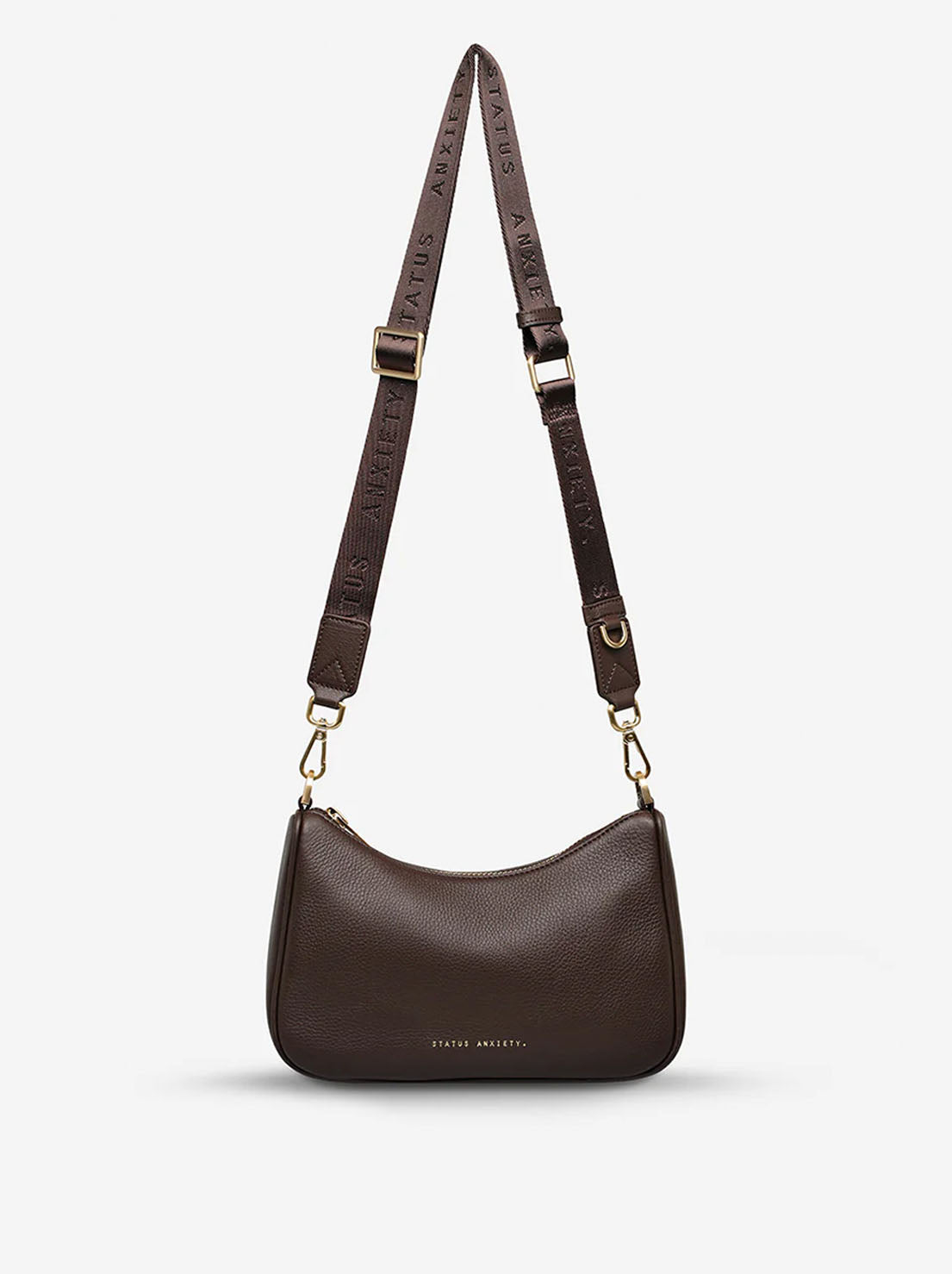 Status Anxiety - Look Both Ways Bag - Cocoa/Brushed Gold