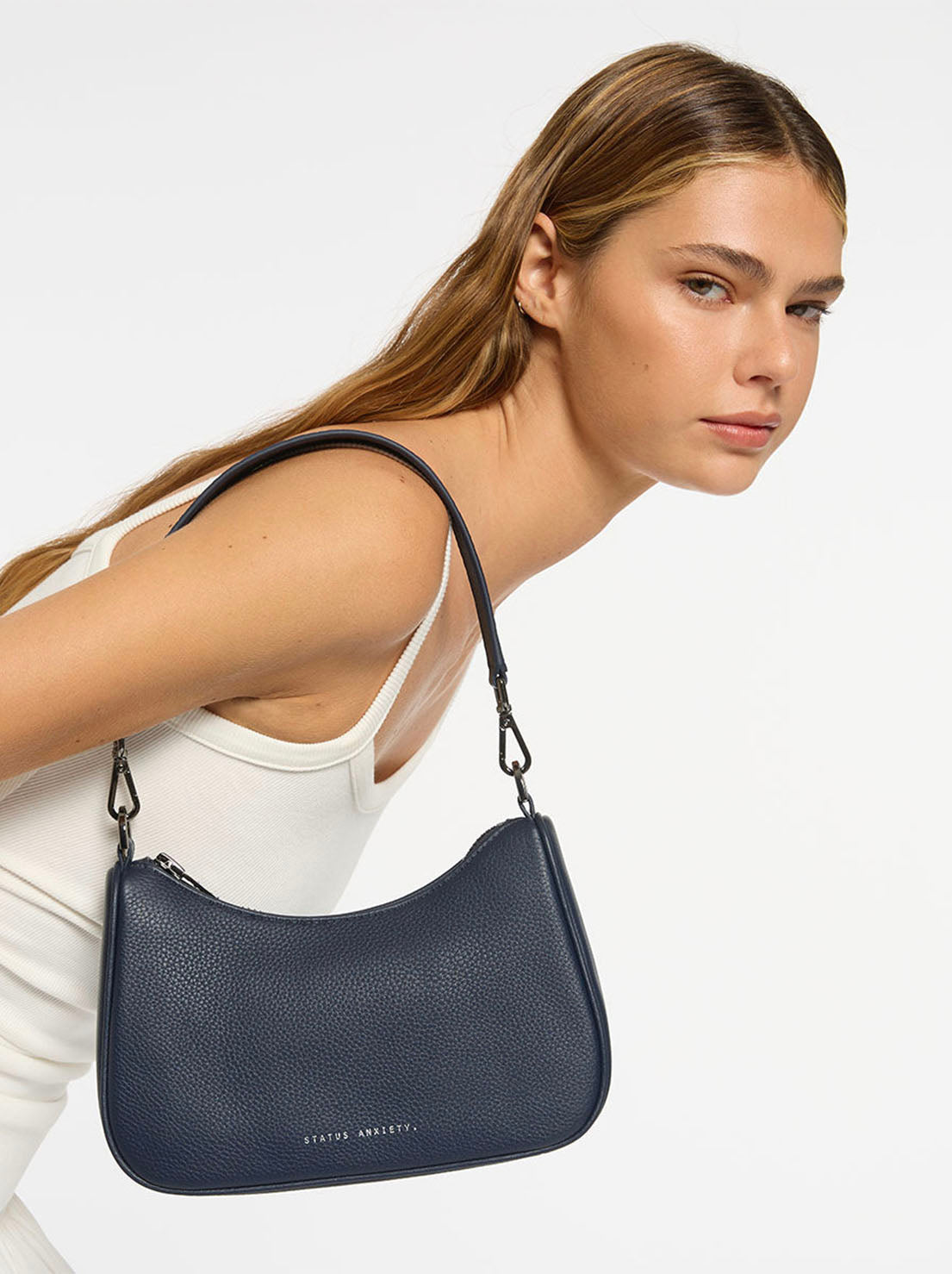 Status Anxiety - Look Both Ways Bag - Midnight Blue