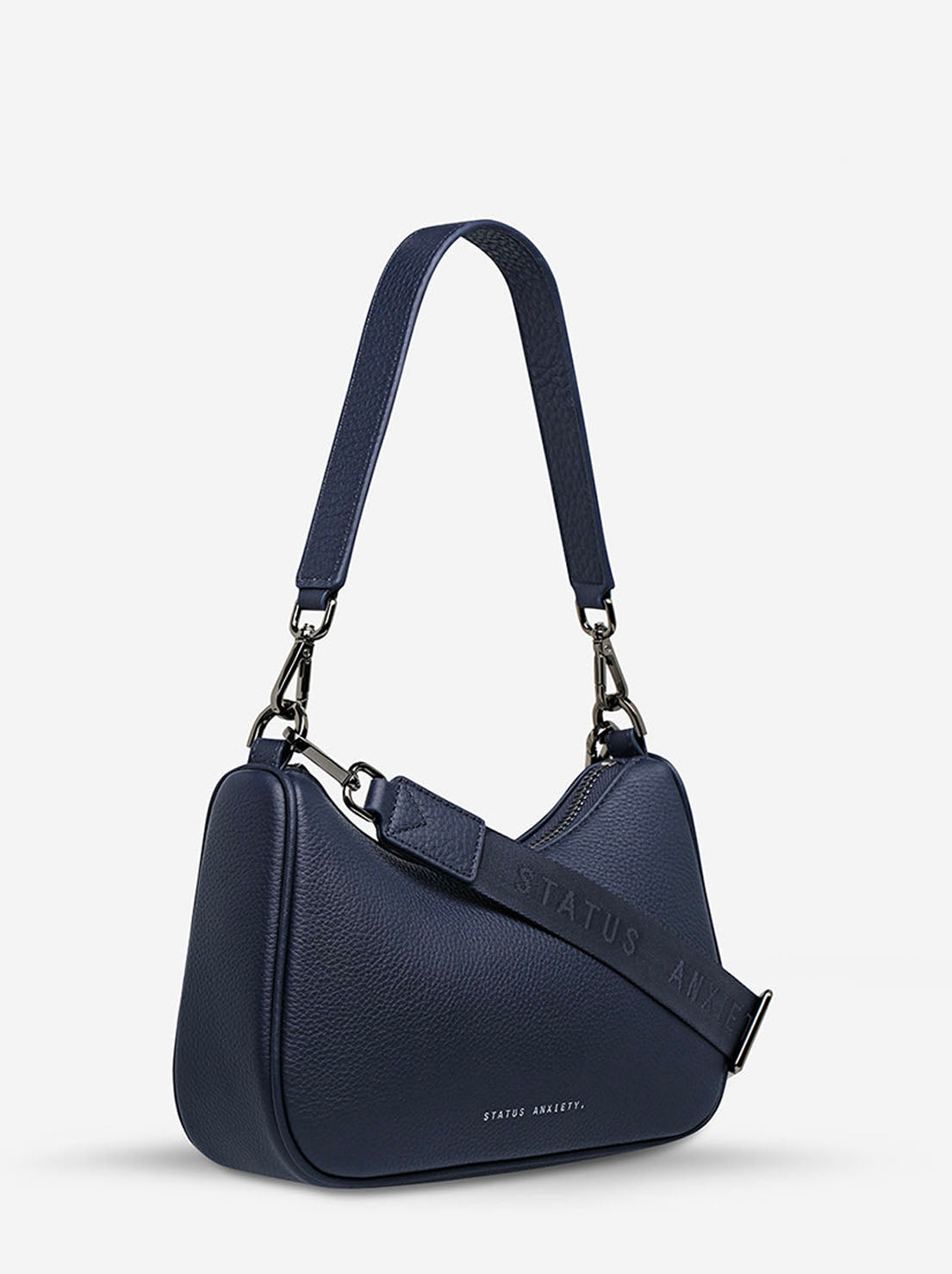Status Anxiety - Look Both Ways Bag - Midnight Blue