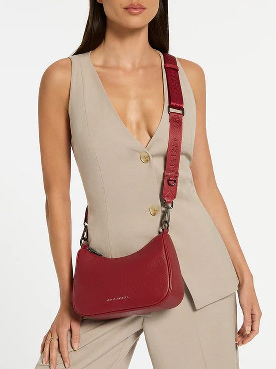 Status Anxiety - Look Both Ways Bag - Rouge