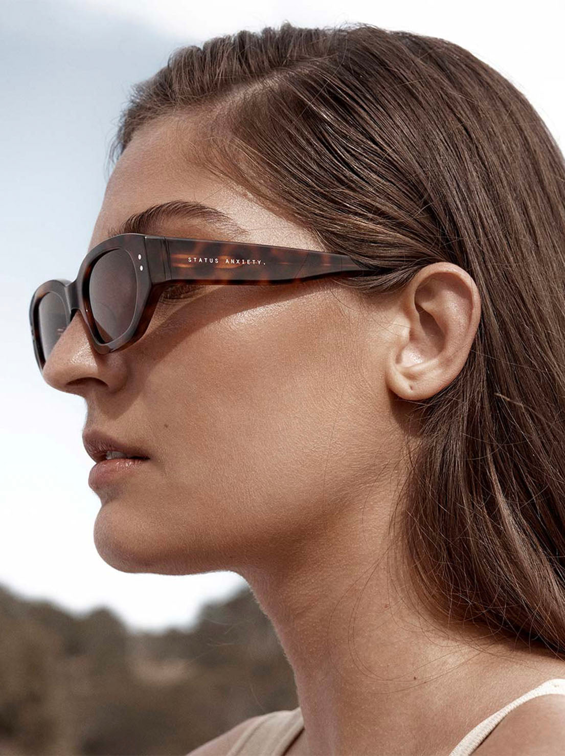 Status Anxiety - Luna Sunglasses - Brown Tort