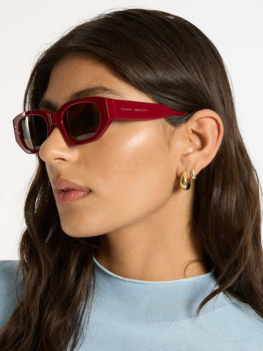 Status Anxiety Luna Sunglasses Cherry – Abicus - Main Image