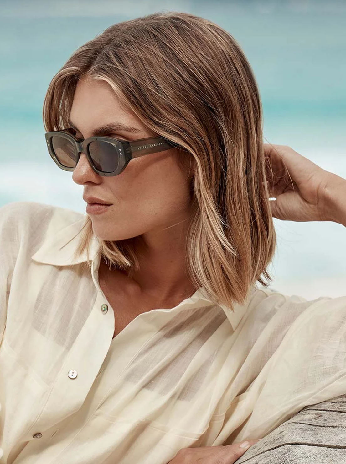 Status Anxiety - Luna Sunglasses - Moss