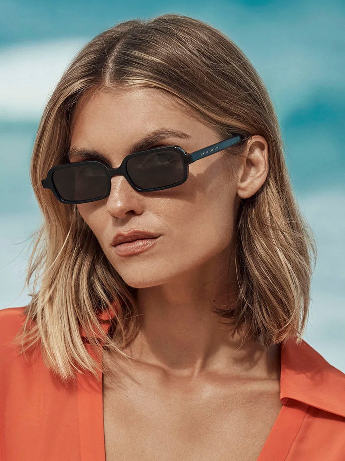 Status Anxiety - Nebula Sunglasses - Black/Gold