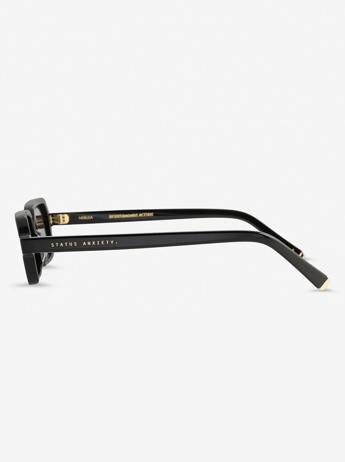 Status Anxiety - Nebula Sunglasses - Black/Gold