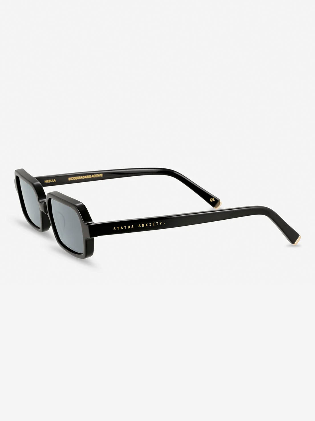 Status Anxiety - Nebula Sunglasses - Black/Gold