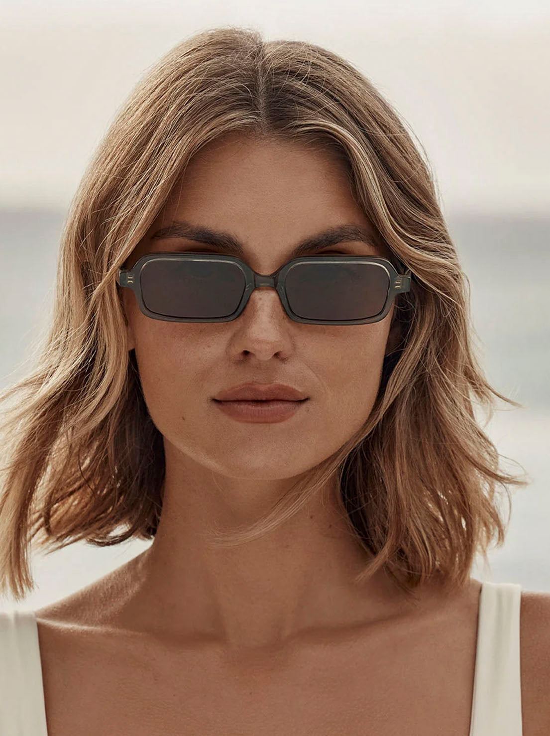 Status Anxiety - Nebula Sunglasses - Moss/Gold