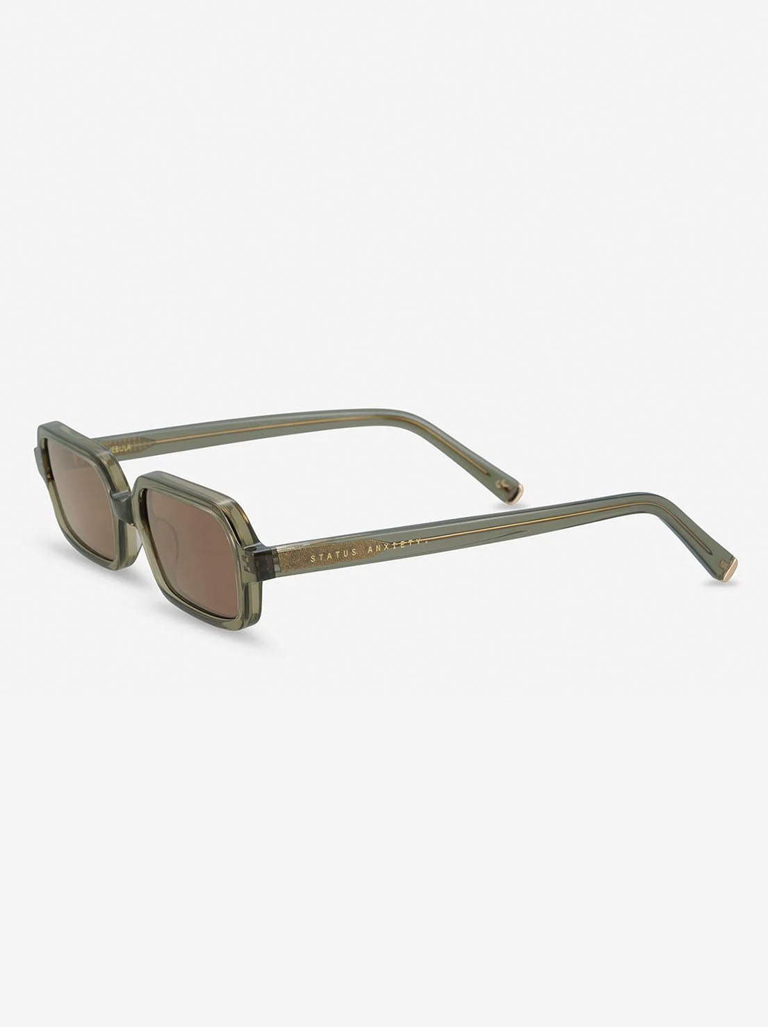 Status Anxiety - Nebula Sunglasses - Moss/Gold