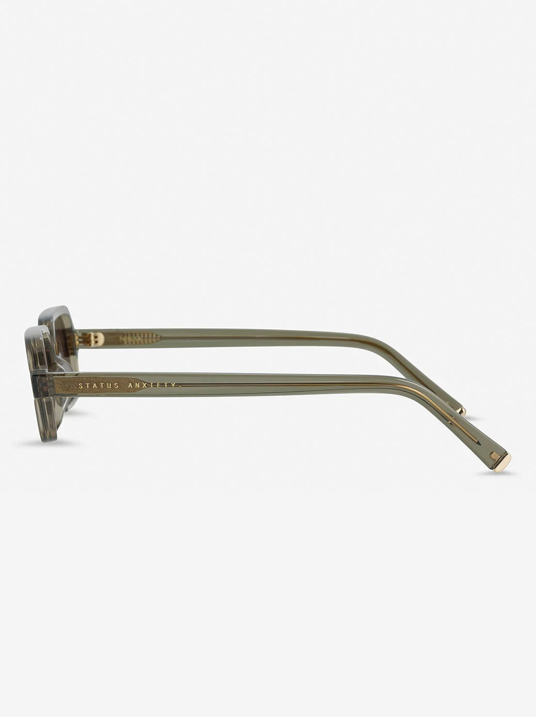 Status Anxiety - Nebula Sunglasses - Moss/Gold